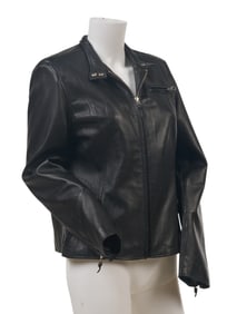 Preview Collection Ladies Lambskin Leather Jacket, Size Large