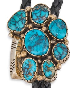 Navajo Cluster Bolo Tie