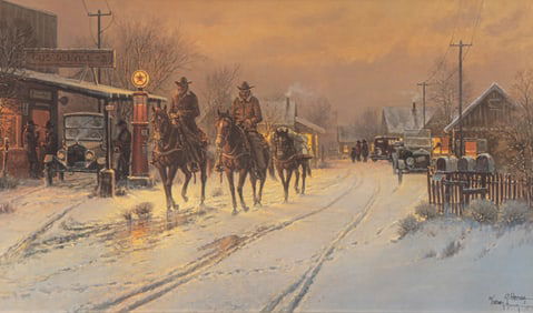 G. Harvey, "Only Working Horseback"