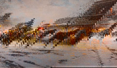 G. Harvey, "Santa Fe -- End of the Trail"