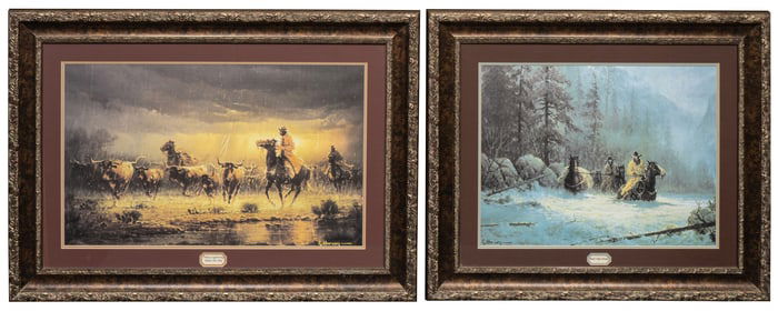 G. Harvey, "When Lightning Rules the Sky" and "Boot Top Deep"