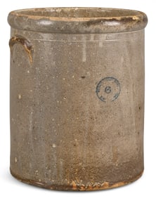 Saenger Pottery Works 6-Gallon Crock