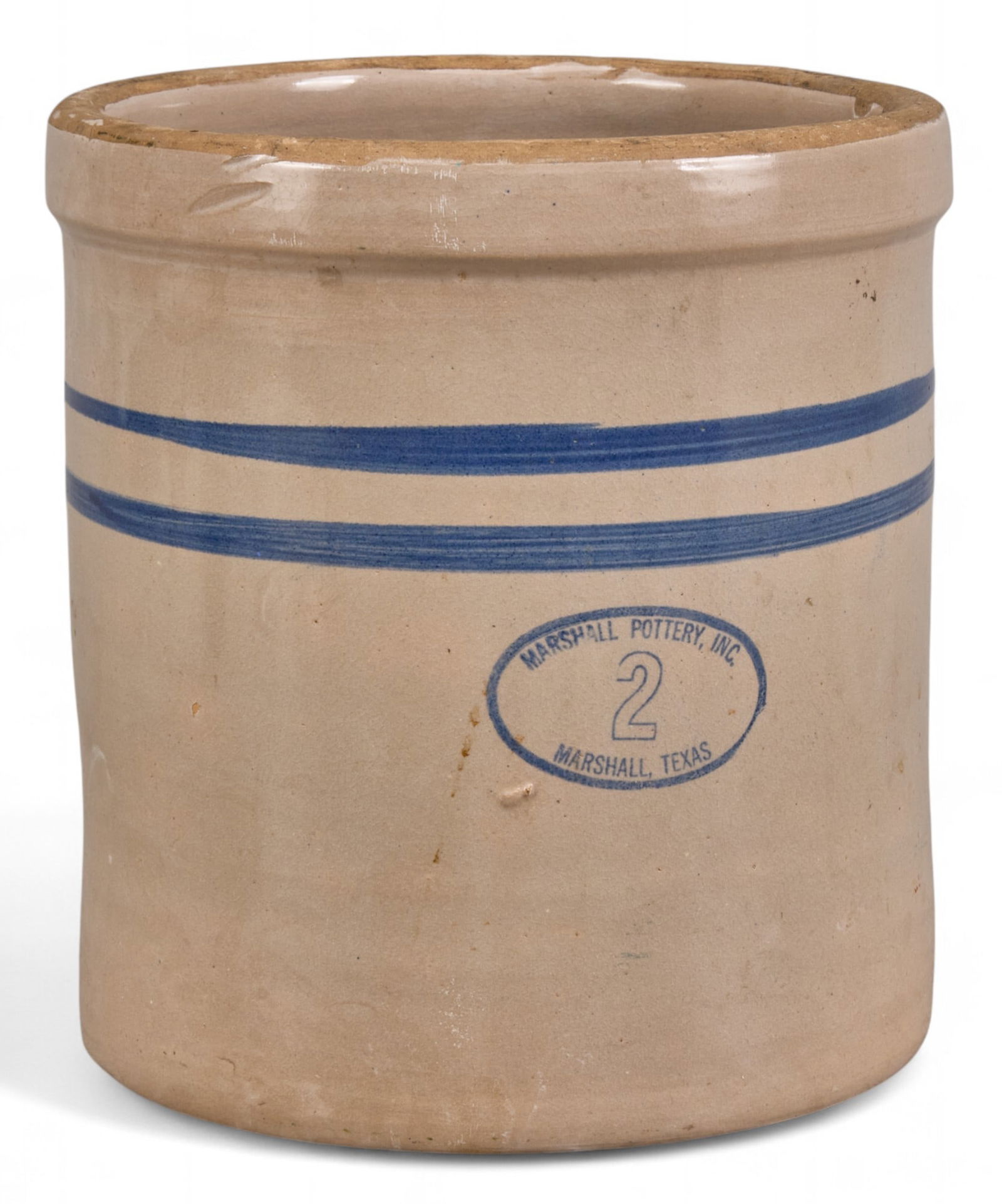 Marshall Pottery 2-Gallon Crock (1 of 5)