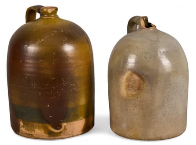 Pair of Early Texas Jugs