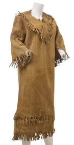 Plains Native American Buckskin Dress