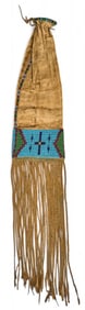 19th Century Native American Beaded Pipe Bag