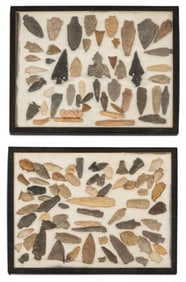 (2) Projectile Point Displays