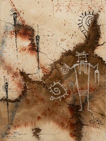 Steve McCullough "Fremont Man" Mixed Media