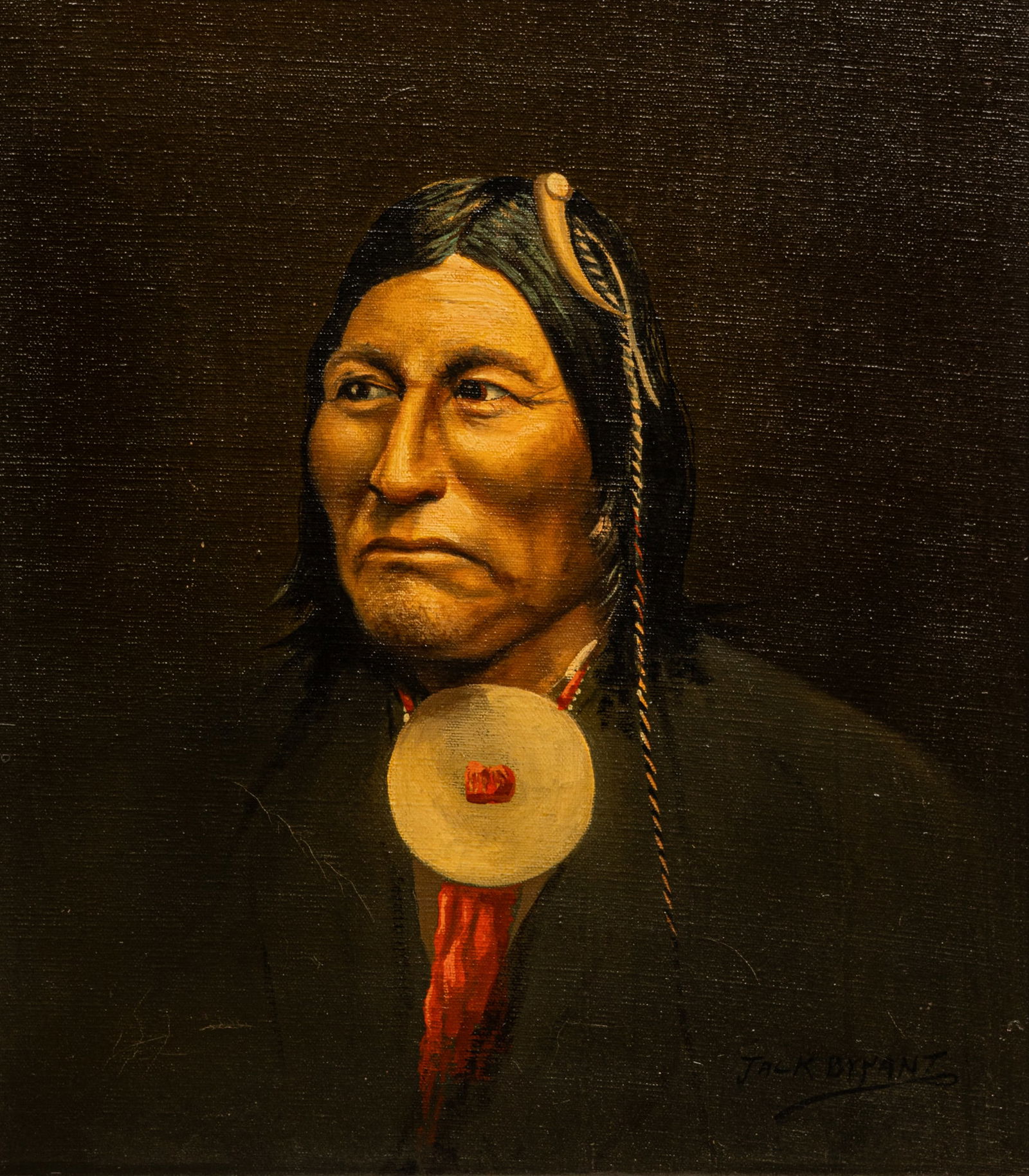 Jack Bryant, "Kiowa Chief" (1 of 4)