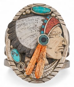Southwestern Silver Cuff