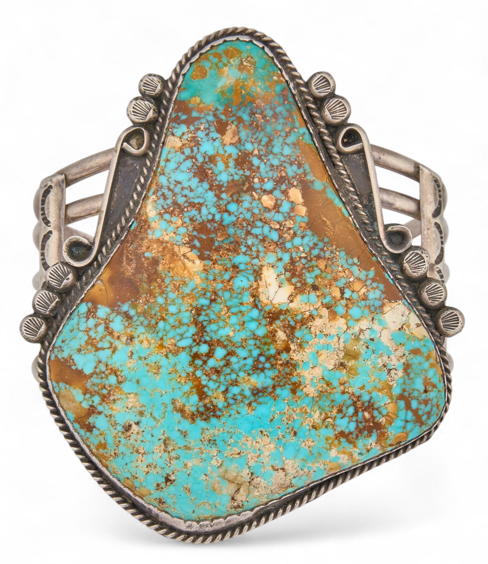 Sterling Silver and Turquoise Cuff (1 of 5)