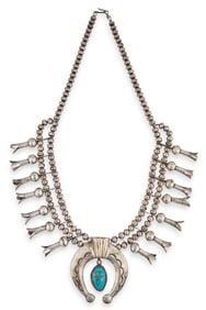 Sterling SIlver Squash Blossom