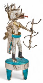 David Freeland, Jr., "White Ogre" Sterling Kachina