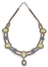 Sterling Silver Lapis Necklace