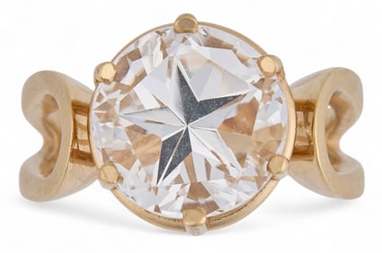 14K Texas Topaz Ring