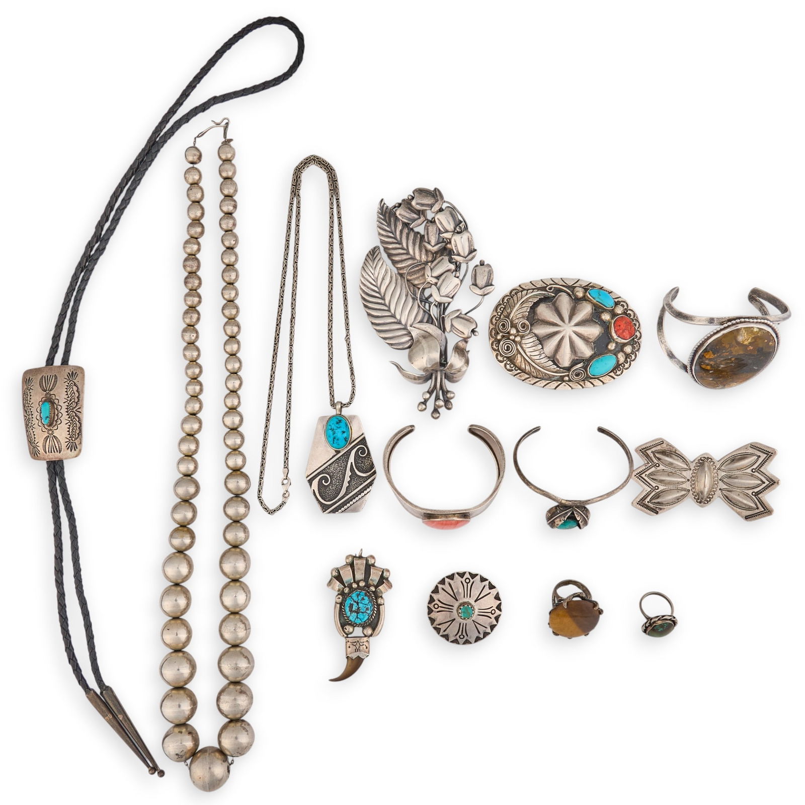 Collection of Southwestern & Navajo Jewelry (1 of 8)