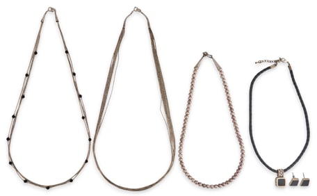 Collection of Southwestern Style Necklaces and Earrings