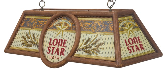 Lone Star Beer Billiards Light