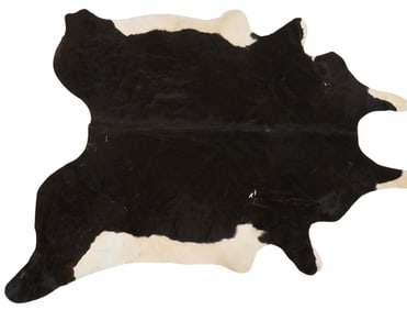 Black and White Cowhide, 8 ft. x 6 ft. 8 in.