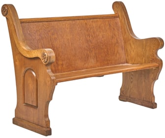 Wooden Pew