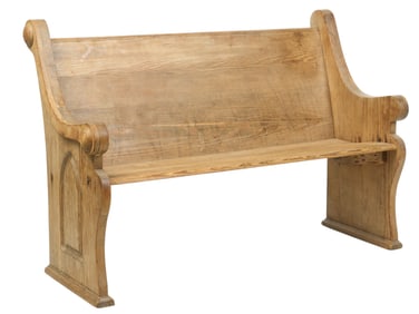 Wooden Pew