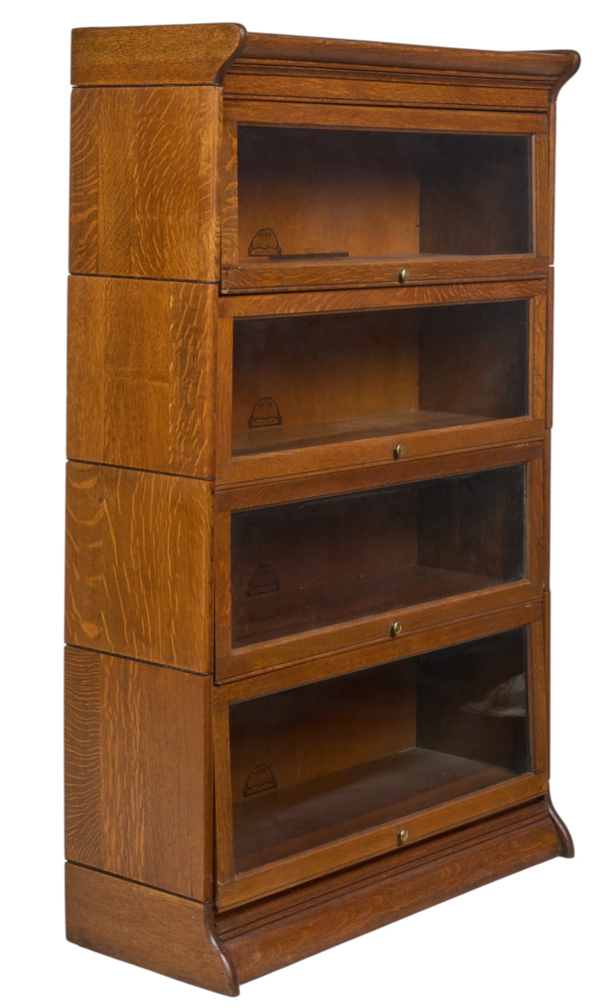 Gunn 4 Tier Stacking Bookcase (1 of 5)