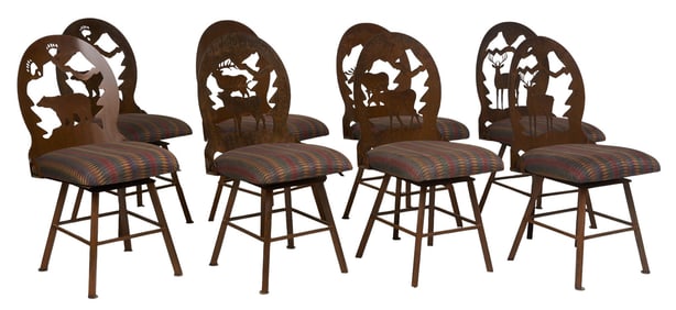 (8) Ranch Style Chairs