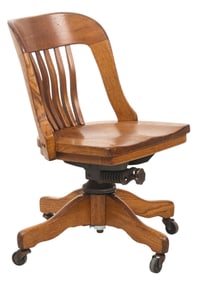 Wooden Office Chair