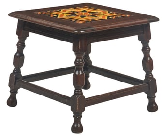 Spanish Revival Tile Top Table