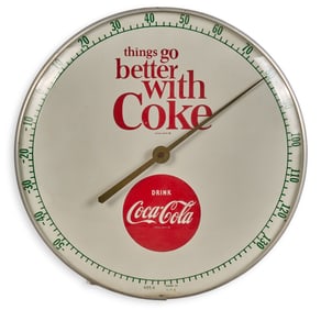 Vintage Coca-Cola Advertising Thermometer