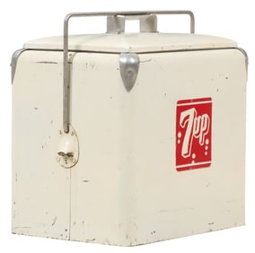 Vintage 7Up Cooler