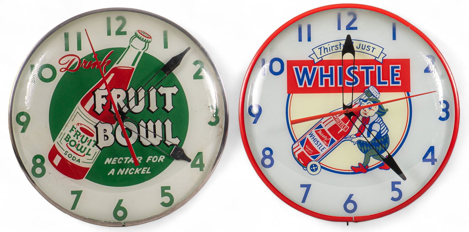 (2) Clocks, Whistle and Fruit Bowl Sodas (1 of 7)