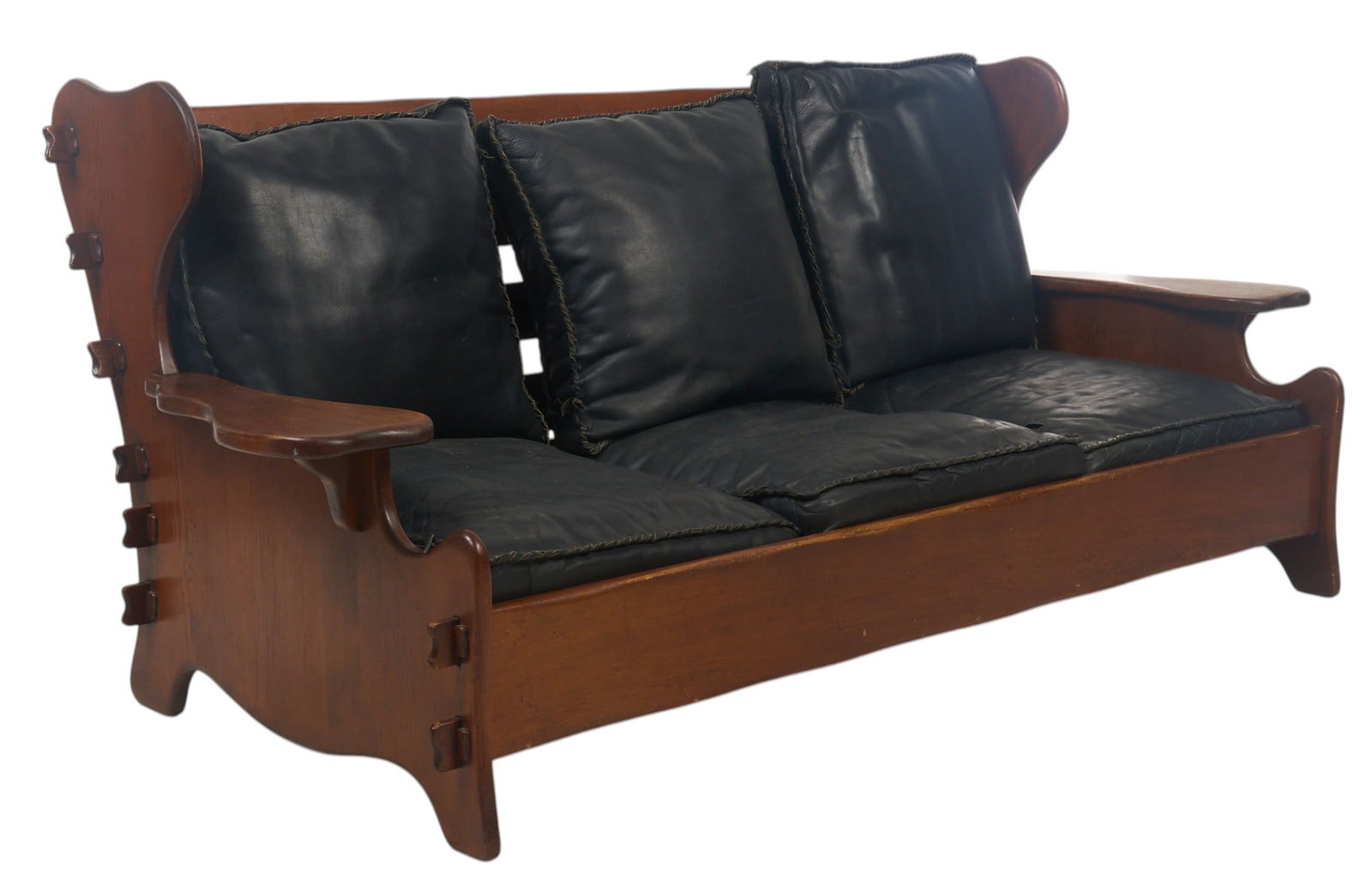 W.R. Dallas Leather Sofa (1 of 4)