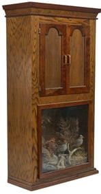 Display Cabinet with Pheasant Taxidermy