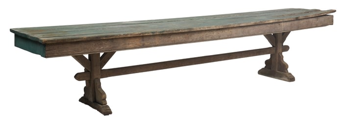 Antique French Provincial Harvest Table