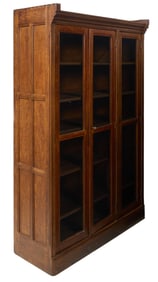 Three-Door Bookcase