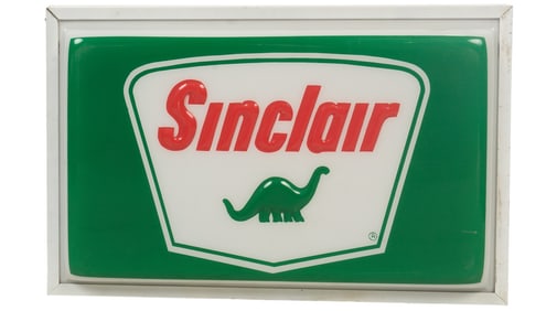 Sinclair Gas Station Light-Up Sign