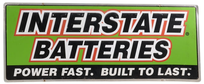 Interstate Batteries Sign