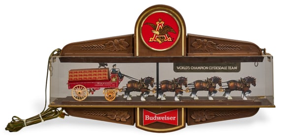 Budweiser Clydesdale Clock