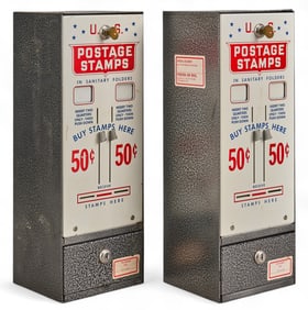 Pair of US Postage Stamp Dispensers