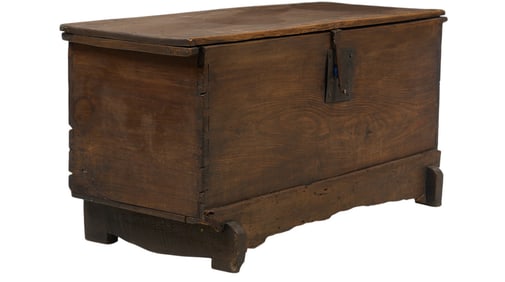 Rustic Chest with Iron Latch