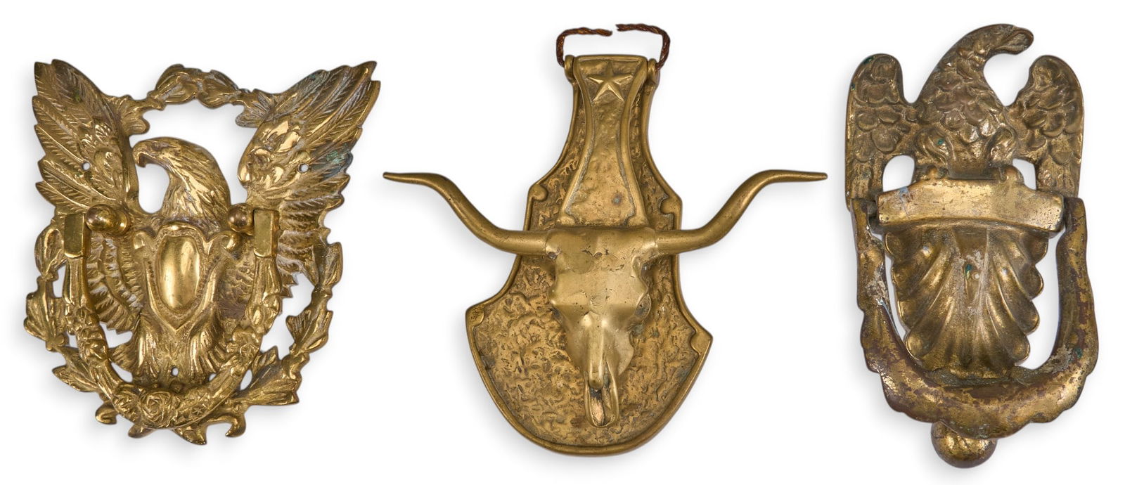 (3) Brass Door Knockers (1 of 7)