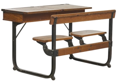 Vintage Schoolhouse Desk