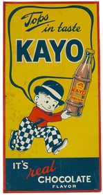 Kayo Chocolate Drink Sign