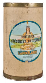Vintage Land O'Lakes Buttermilk Container