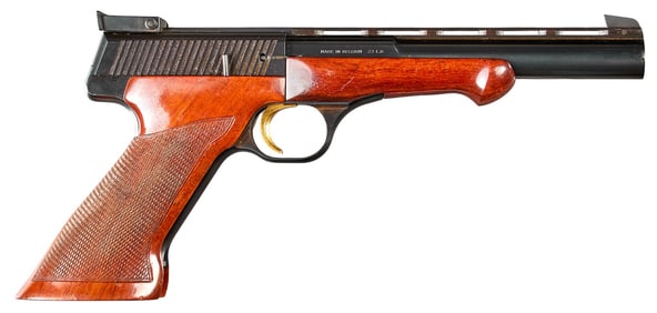 Cased FN Browning Medalist 22 LR Semi Auto Pistol