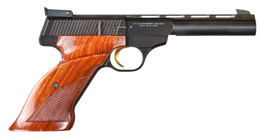 Belgian Browning Medalist 22 LR Semi Auto Pistol