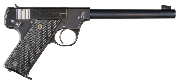 High Standard Model "B" 22 LR Semi Auto Pistol W/ Holster