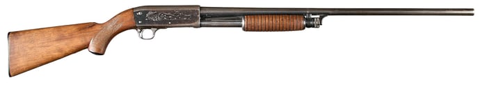 Post War Ithaca Model 37 Featherlight 16 Gauge Shotgun
