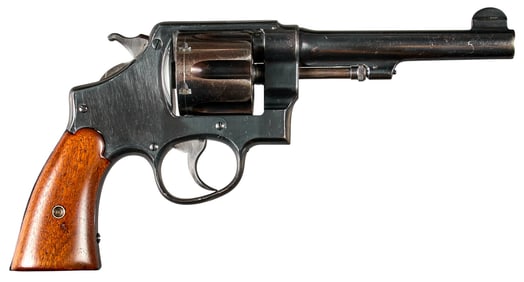 Refinished Smith & Wesson Model 1917 45 Revolver